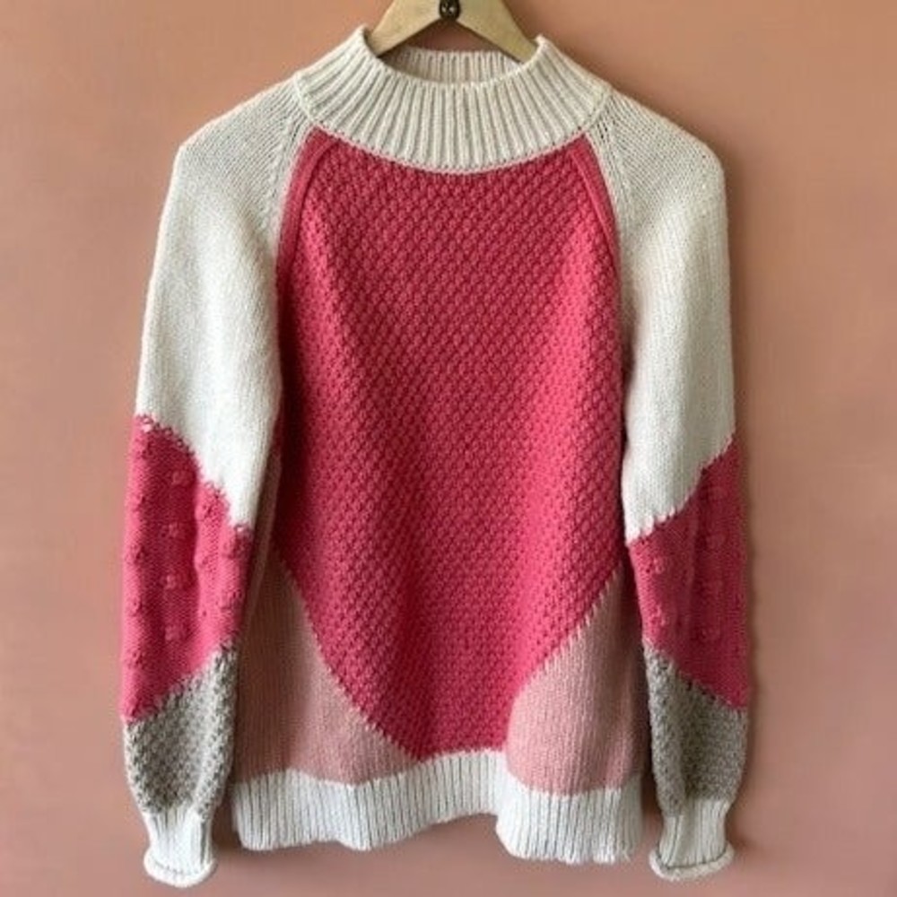 LOFT Mockneck Knit Sweater